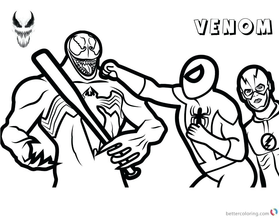 960x750 The Flash Coloring Pages