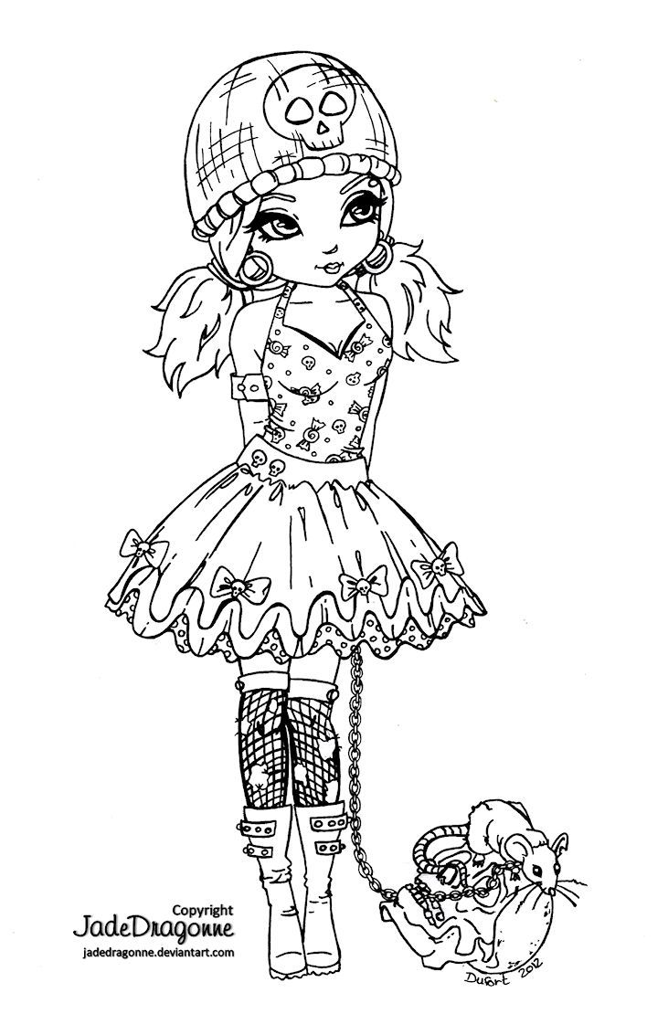 731x1110 Jade Dragonne Coloring Pages