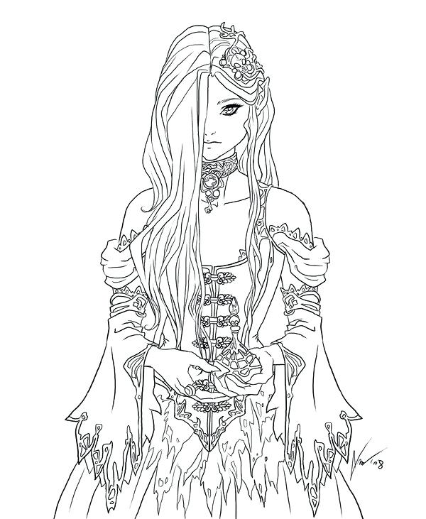 600x731 Goth Coloring Pages Best Coloring Pages Images On Drawings