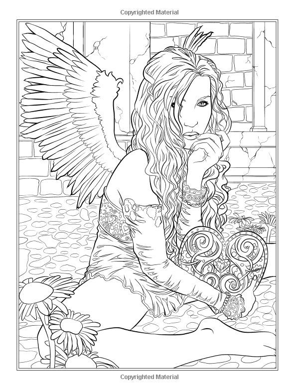 600x783 Selina Fenech Magical Christmas Coloring