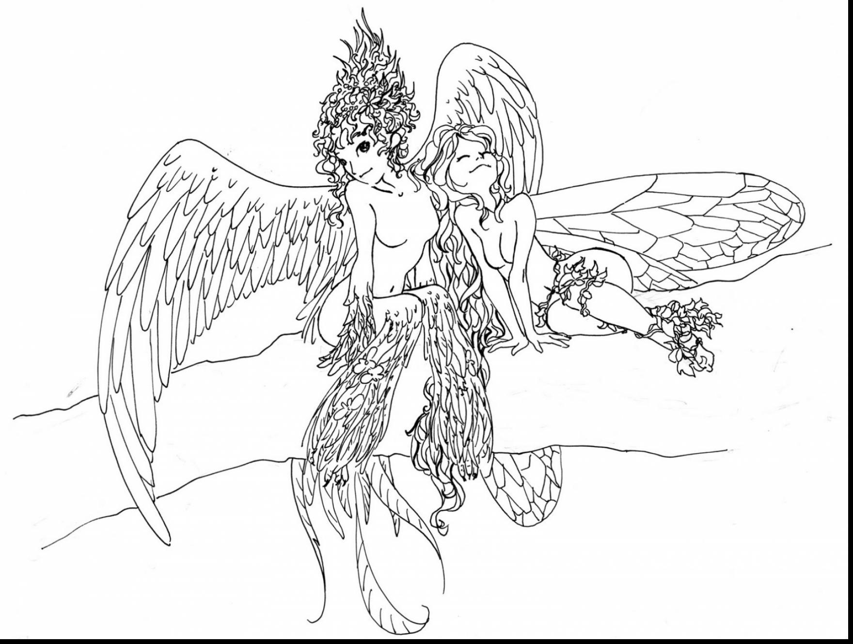 1760x1328 Appealing Astounding Fairy Coloring Pages For Adults