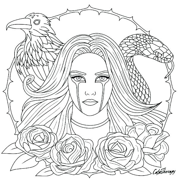 609x616 Goth Coloring Pages Goth By On Gothic Coloring Pages Printable