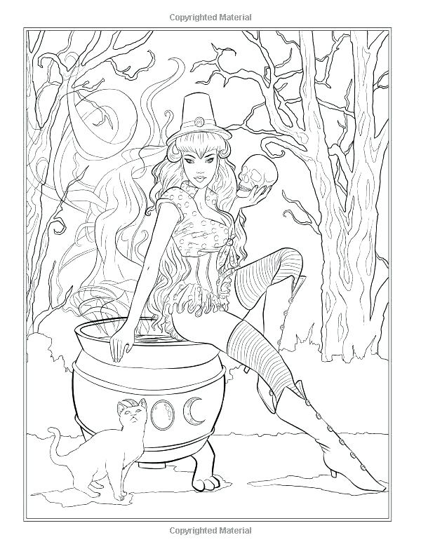 600x783 Gothic Coloring Pages Detailed Fairy Coloring Pages Fairy Coloring