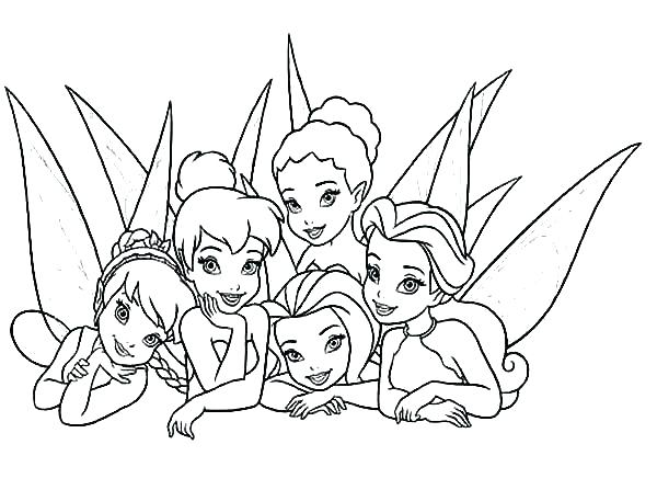 600x447 Printable Fairy Coloring Pages Fairy Coloring Book And Free