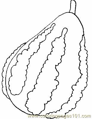 309x400 Gourd2 Coloring Page