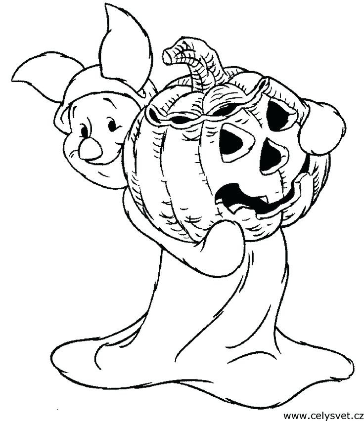 736x852 Warty Gourd Maze Coloring Page Piglet Coloring Pages For Preschool