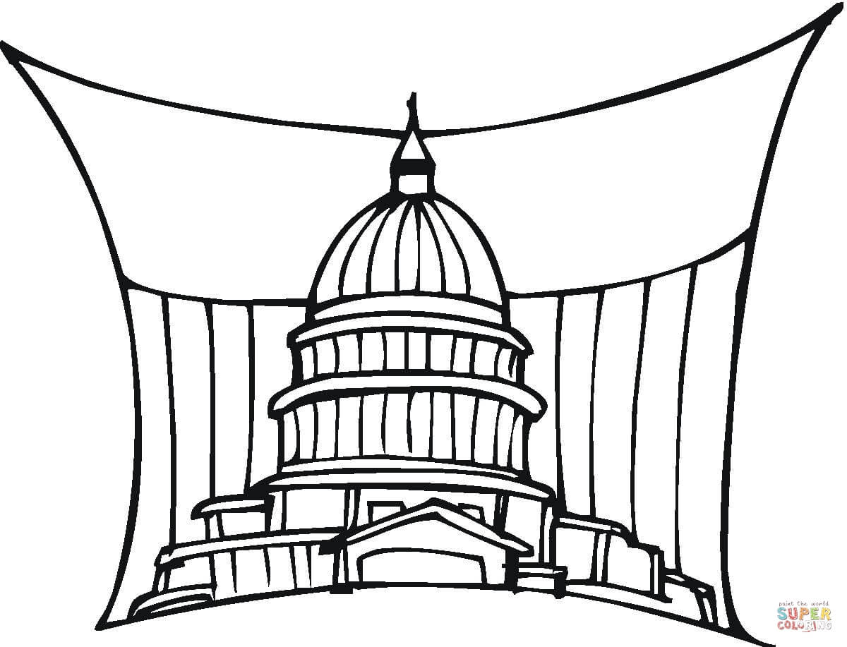 1200x917 Government In Washington Coloring Pages
