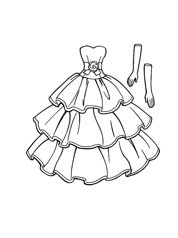 600x800 Dresses Coloring Pages Dress Coloring Pages Wedding Dresses