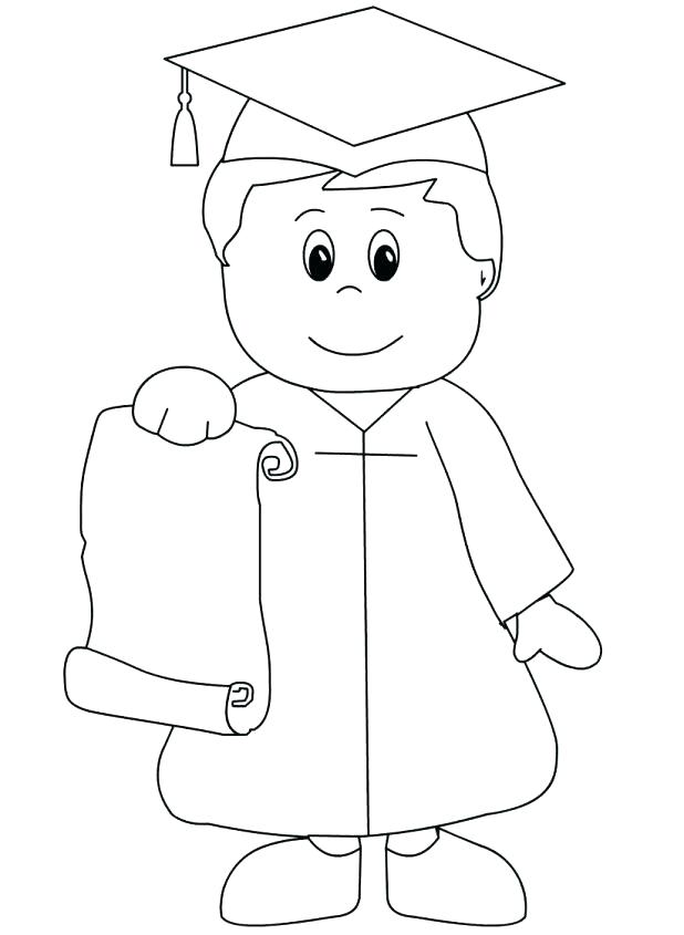618x845 Graduation Coloring Pages Graduation Coloring Pages Club On Cap