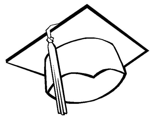 600x462 29 Graduation Cap Coloring Page, Blues Graduation Coloring Pages