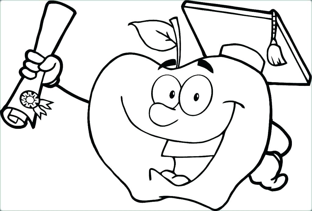 1024x693 Graduation Cap Coloring Page Graduation Coloring Pages Printable