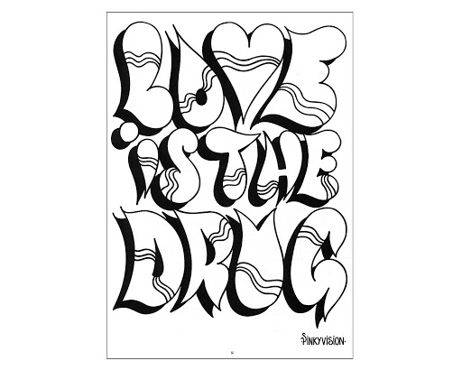 512x410 Top Graffiti Words Coloring Pages For Teenagers Photos