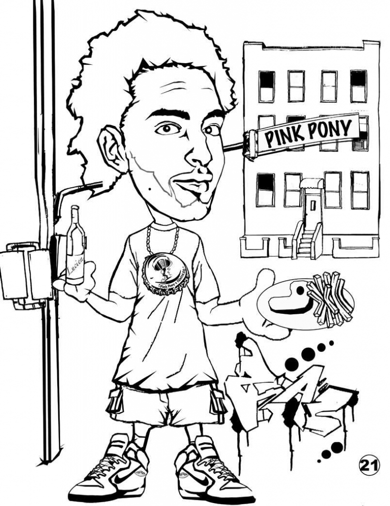 791x1024 Graffiti Characters Coloring Pages Printable Graffiti Coloring