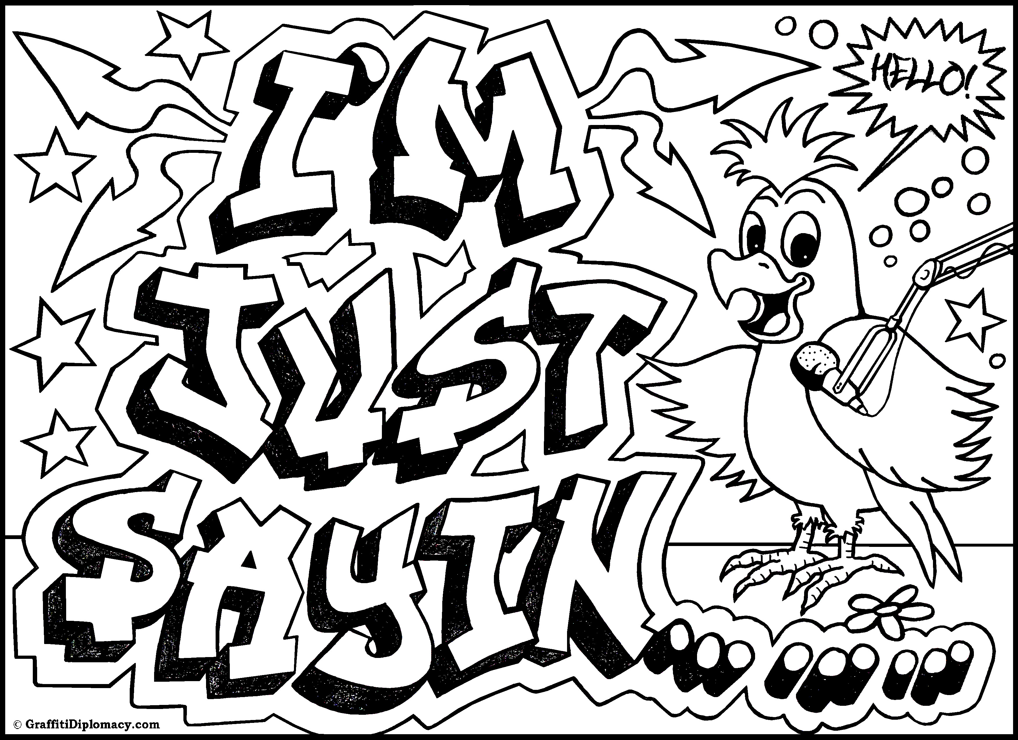 3508x2552 Graffiti Cartoon Colouring Graffiti Cartoon Colouring Love