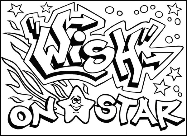 600x437 Graffiti Coloring Pages Amazing Graffiti Coloring Pages 48