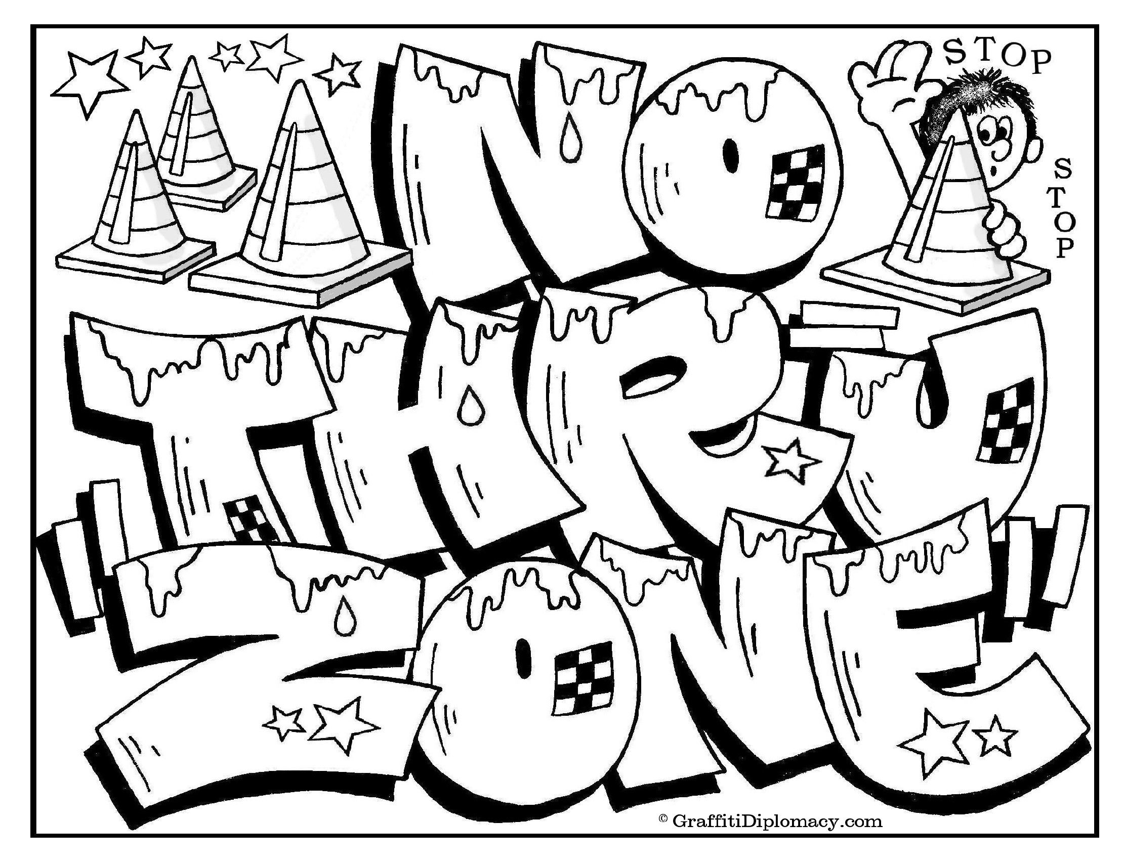 2221x1708 Graffiti Michael Jordan By Kixionary World Free Coloring Pages