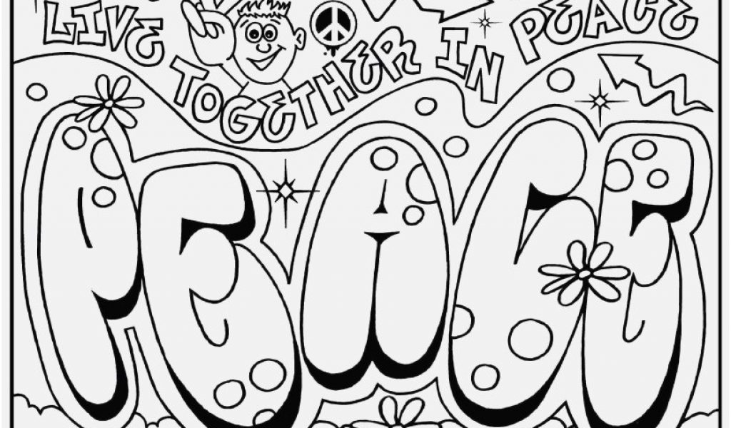 1024x600 Cool Coloring Pages To Print Image Omg Another Graffiti Coloring