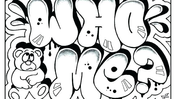 570x320 Graffiti Coloring Pages Graffiti Coloring Pages Graffiti Coloring
