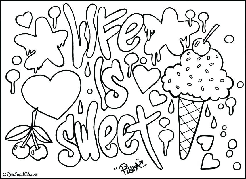 855x622 Graffiti Coloring Pages Hip Hop Coloring Sheets Free Graffiti