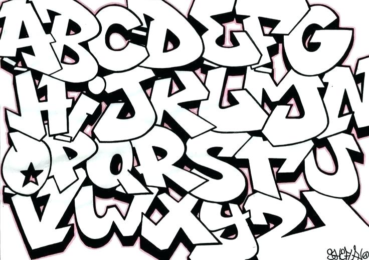 736x520 Coloring Graffiti Letters Graffiti Alphabet K Colouring Pages