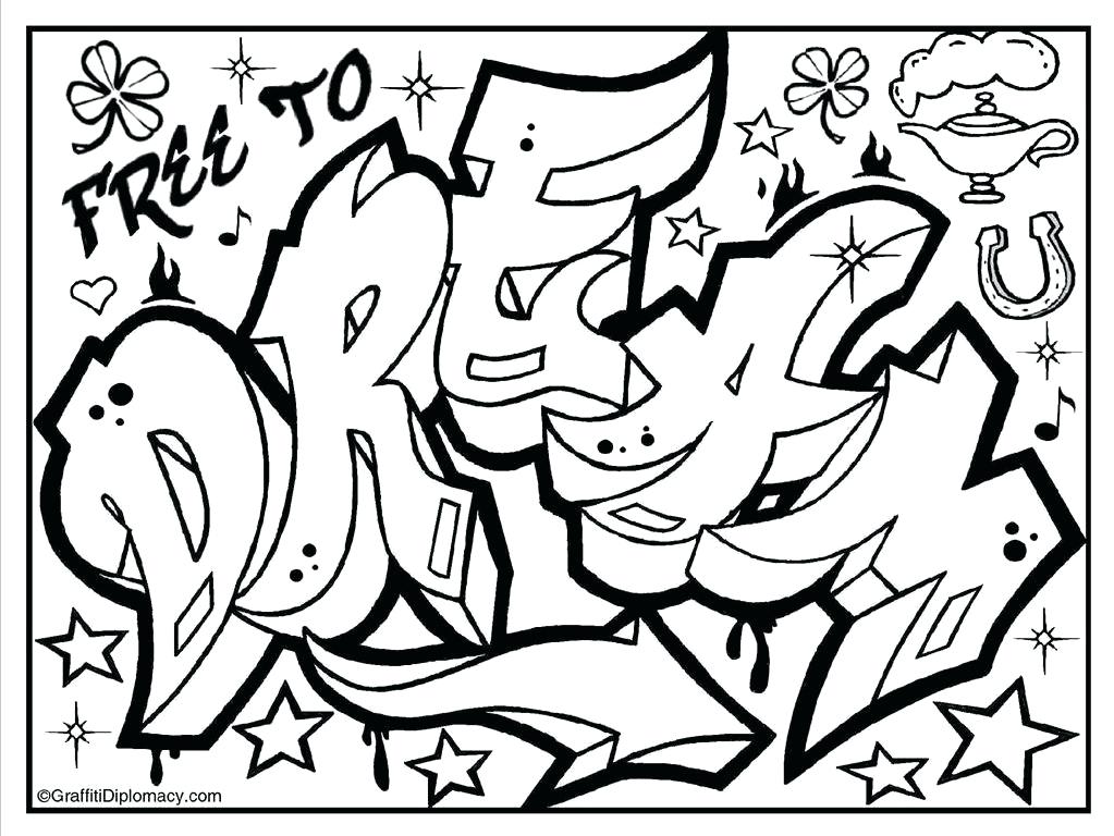 1023x768 Coloring Pages Of Graffiti Love Good Graffiti Coloring Pages