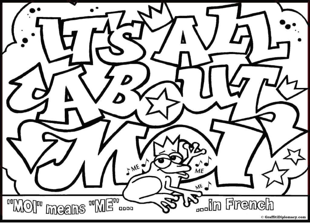 1024x738 Graffiti Omg Colouring Pages Coloring Graffiti