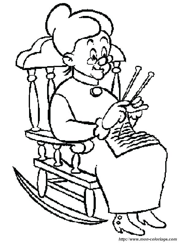 585x794 Grandmother Coloring Pages Free Coloring Pages Of Grandmother