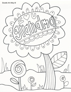250x323 Grandma Coloring Pages Geekbits Org