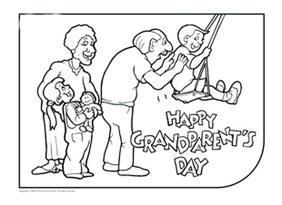 570x416 Grandparents Day Coloring Download Grandparents Day Coloring Pages