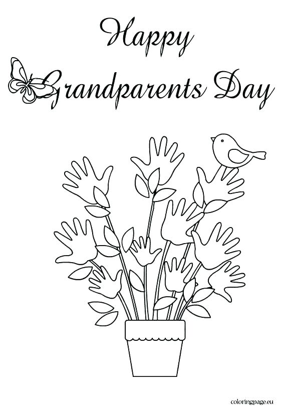 575x822 Grandparents Day Coloring Page Happy Grandparents Day Coloring