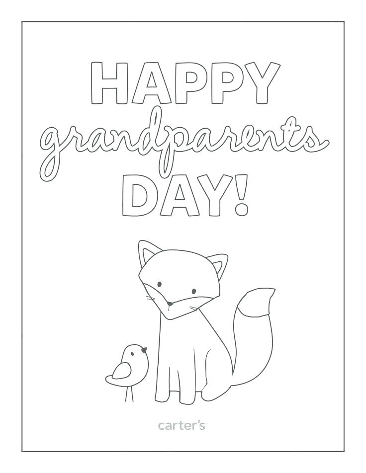 736x952 Grandparents Day Coloring Pages Grandma Painting Coloring Page