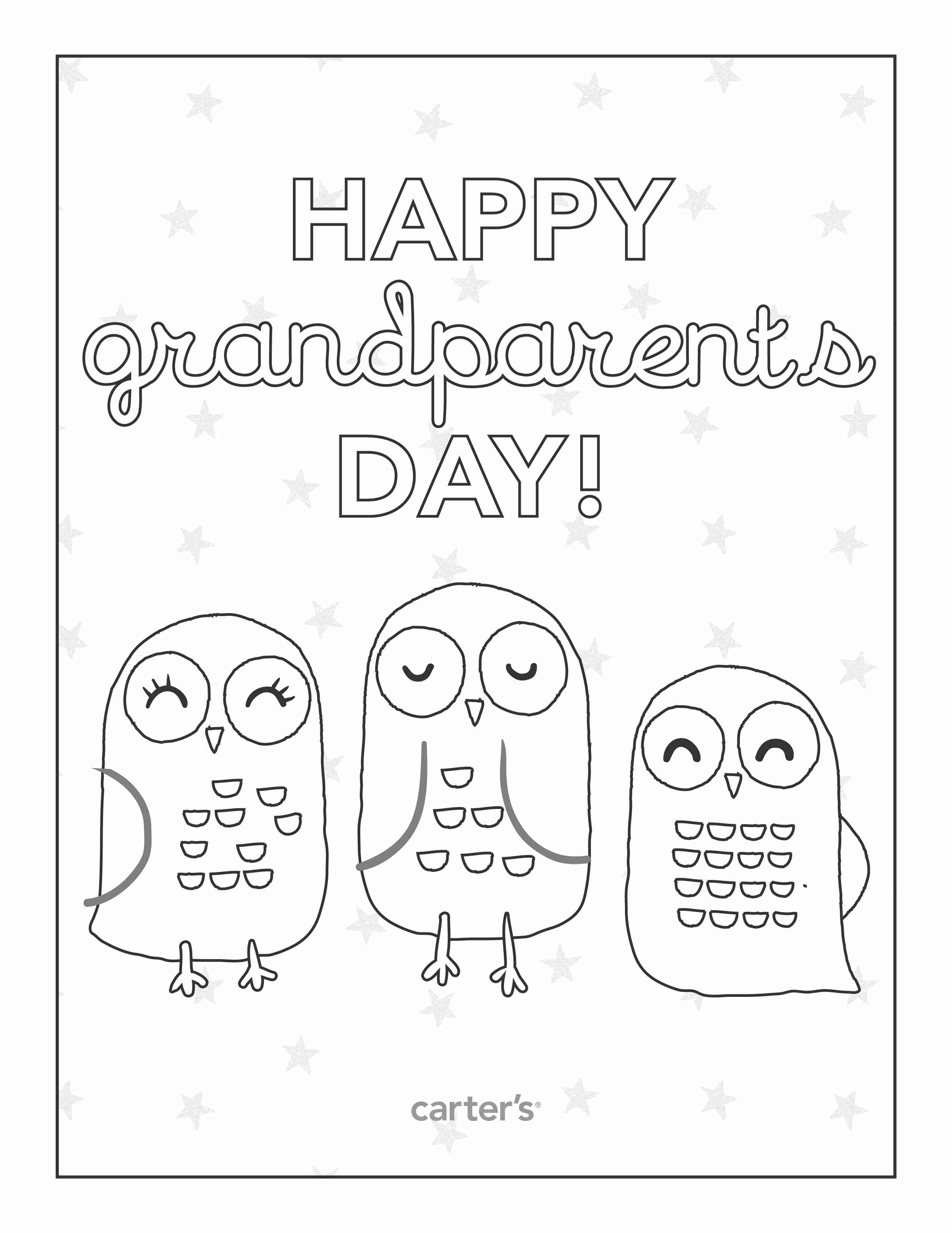 2550x3300 Best Grandparents Day Coloring Pages Free Printable 4250 Olegratiy