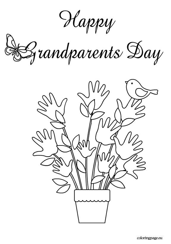 Grandparents Day Coloring Pages Printable