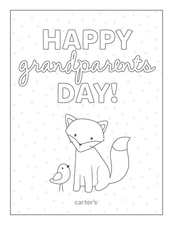 736x952 Grandparents Day Coloring Pages For Kids Printable Grandparents