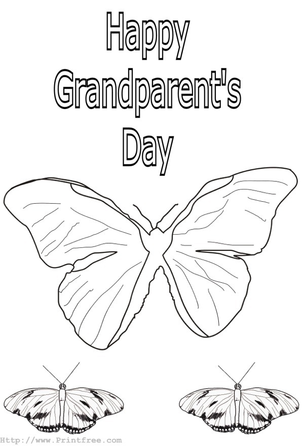 602x880 44 Coloring Pages For Grandparents Day, Happy Grandparents Day