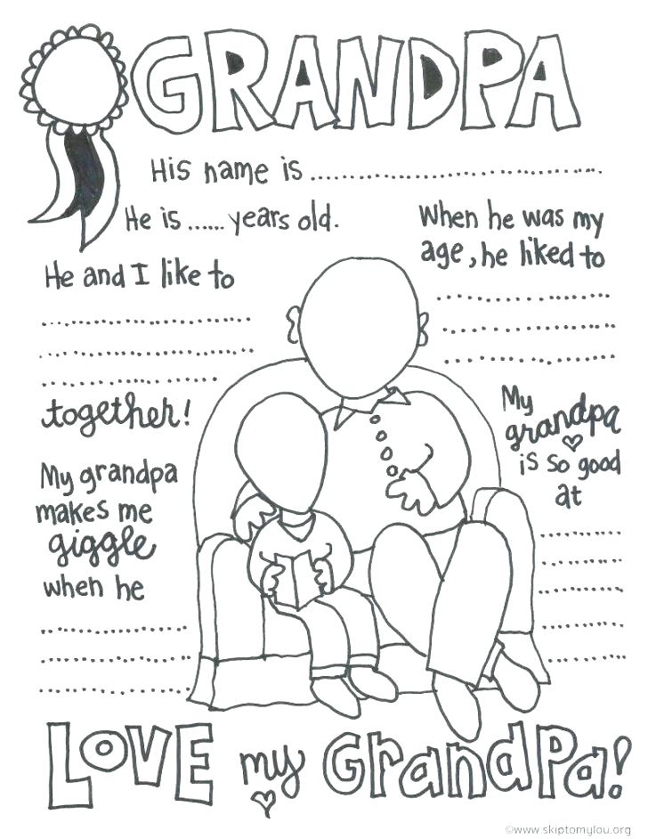 728x942 Grandparents Day Songs Coloring Pages Grandparents Day Coloring