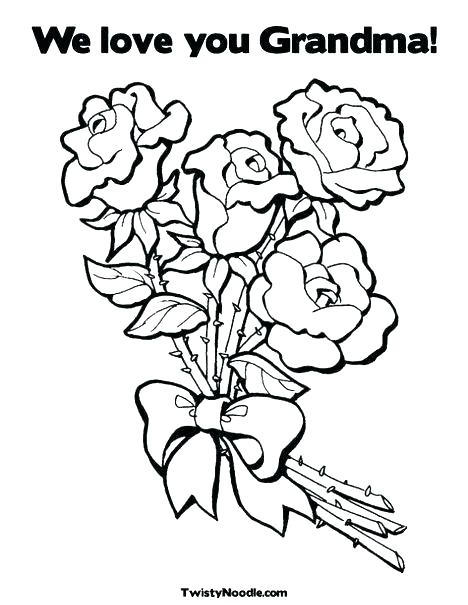 468x605 Grandma Coloring Pages Grandma Coloring Pages Happy Birthday