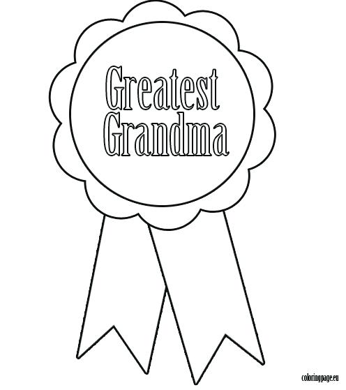 496x559 Happy Birthday Grandma Coloring Pages Grandparents Day Coloring