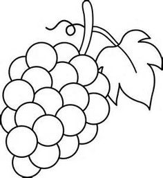 236x257 Yummy Grapes Coloring Page Download Free Yummy Grapes Coloring