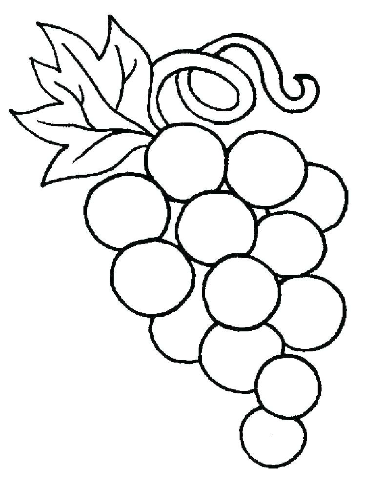 750x1000 Grape Coloring Page Grapes Coloring Pages Grape Vine Colouring