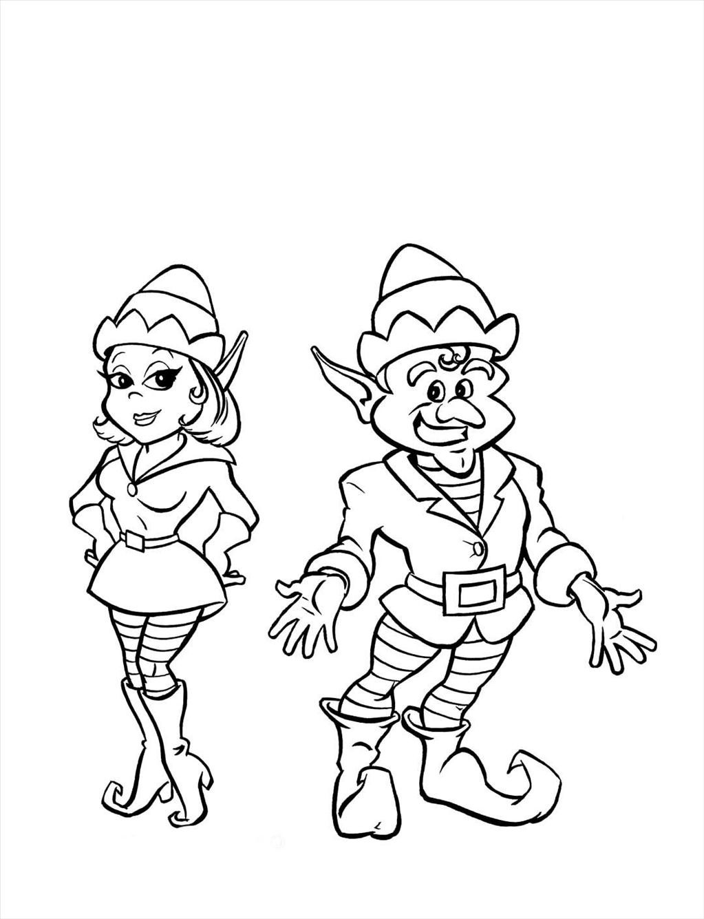 1023x1335 Awesome Cartoon Elf Coloring Pages Design Printable Coloring Sheet