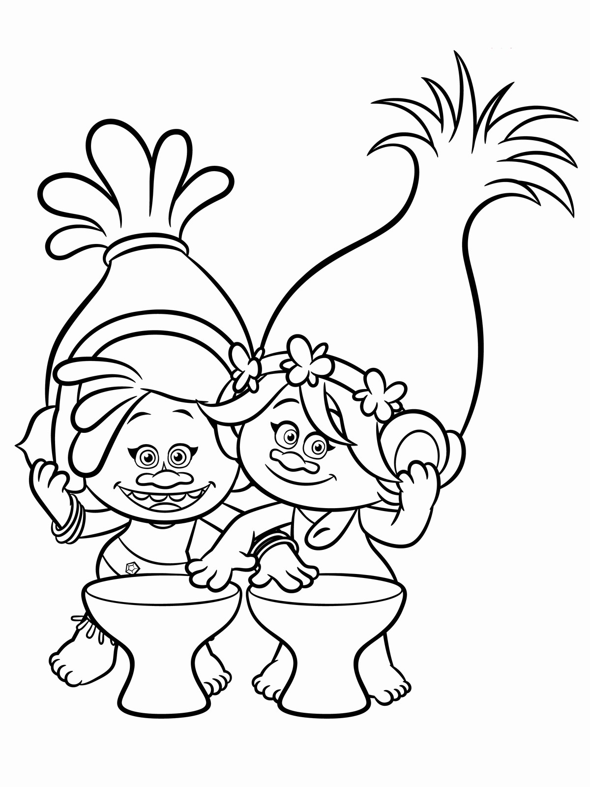 1200x1600 Coloring Pages Trolls Fresh Branch Amp Poppy From Trolls Coloring