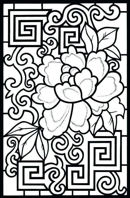 504x770 Abstract Design Coloring Pages Abstract Design Coloring Pages