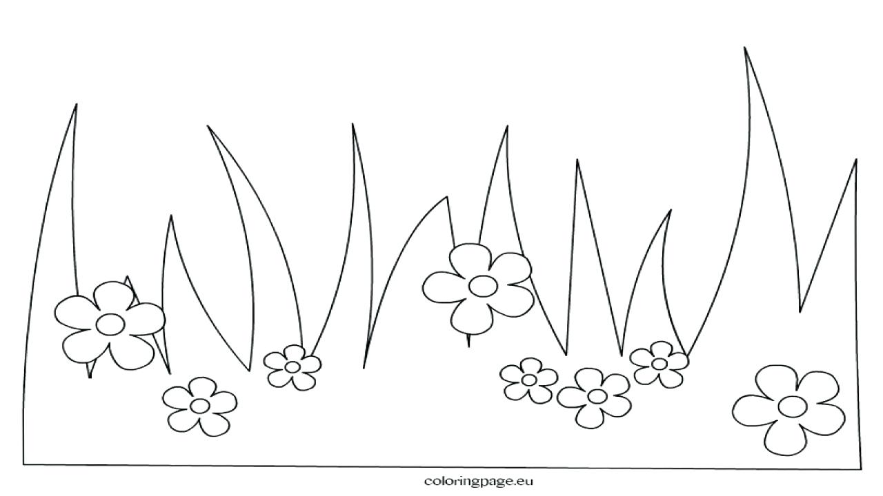 1280x720 Coloring Grass Pages Cow Page With Eating Ant And Within
