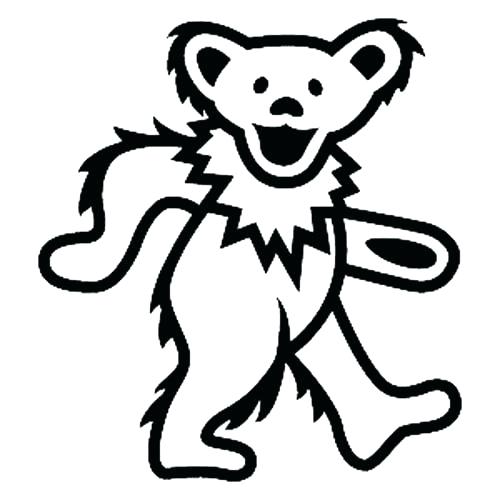 500x500 Great Exciting Grateful Dead Coloring Pages Print Bears Book Teddy