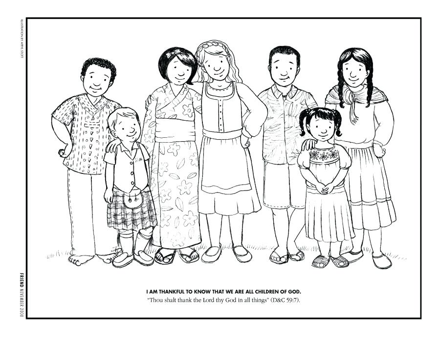 902x694 Gratitude Coloring Pages Lds Thankful Coloring Page Coloring Pages