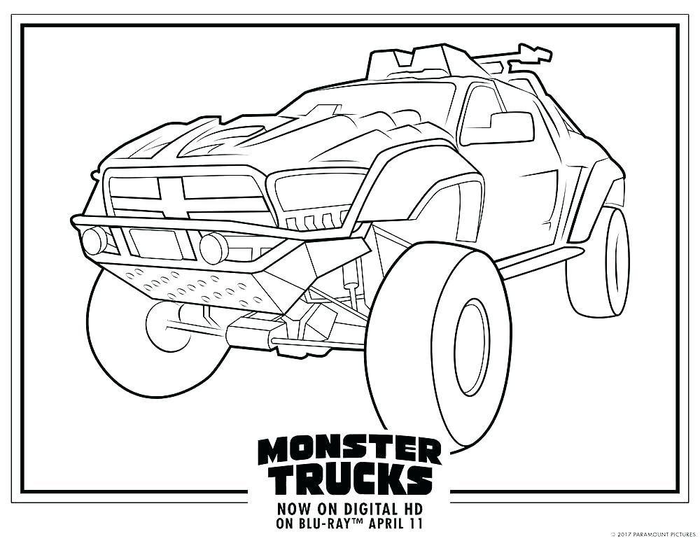 1000x773 Grave Digger Coloring Pages Patinageinfo Grave Digger Coloring