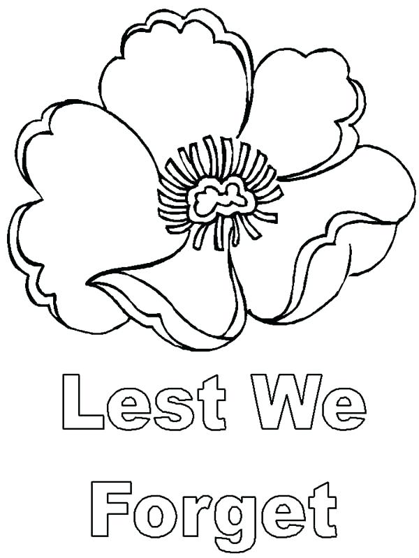 600x800 Tombstone Coloring Page Lest We Forget Remembrance Day Coloring