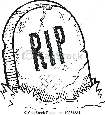 427x470 Tombstone Coloring Page Preview Larger Printable Tombstone