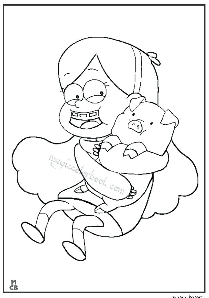 685x975 Gravity Falls Printable Coloring Pages Gravity Falls Coloring Page